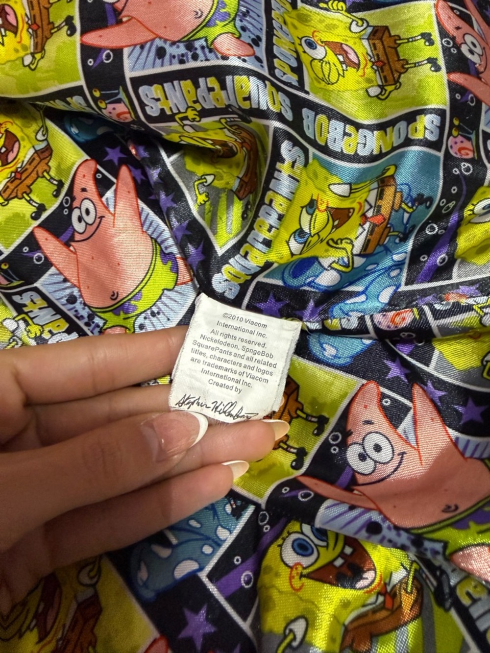 JH Design Pink SpongeBob Imagine Jacket - Picture 13 of 13